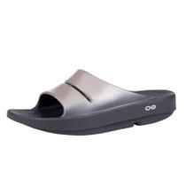 Recovery Slide OOFOS OOahh Luxe Latte para mulheres tamanho 11 Recovery Slide OOFOS OOahh Luxe Latte para mulheres tamanho 11