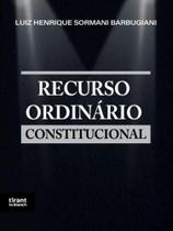 Recurso ordinário constitucional - 2022