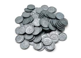 Recursos criados pelo professor de dinheiro fictício Níquéis 100 moedas Recursos criados pelo professor de dinheiro fictício Níquéis 100 moedas