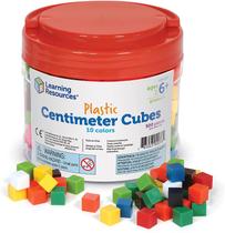 Recursos de aprendizagem Cubos de centímetros, contando/classificando brinquedos, cores variadas, cubos de matemática, cubos de aprendizagem para crianças, conjunto de 500, idades 6+