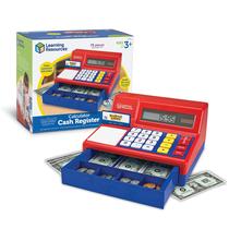 Recursos de aprendizagem da Toy Cash Register Pretend & Play 73 unidades
