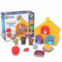 Recursos de aprendizagem de brinquedos Three Bear Family Storytime Picnic