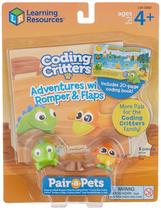 Recursos de aprendizagem de Coding Critters Pair-A-Pets Dinos Romper & Flaps