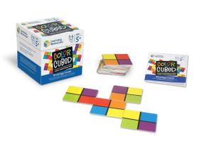 Recursos de aprendizagem de jogos Color Cubed Strategy para 2 a 6 jogadores (5 ou mais)