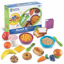 Recursos de Aprendizagem Gastronômica Pretend Play New Sprouts Munch It!