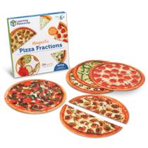 Recursos de Aprendizagem sobre Frações - Pizza Magnética (24 Peças) - 6+ Anos Recursos de Aprendizagem sobre Frações - Pizza Magnética (24 Peças) - 6+ Anos