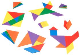 Recursos de aprendizagem Tangrams Tangrams Smart Pack 42 peças