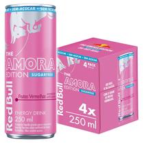 Red Bull Energético Amora Frutas Vermelhas Sem Açúcar 250ml 4 latas Red Bull Energético Amora Frutas Vermelhas Sem Açúcar 250ml 4 latas