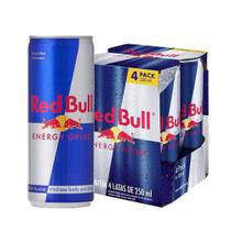Red Bull pacote com 4 unidades Red Bull pacote com 4 unidades