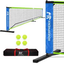 Red de Pickleball Hoverphenix 6.7m Marco de Acero con 4 Pelotas