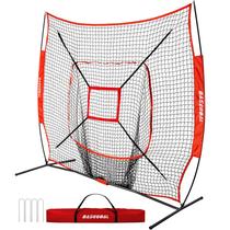 Red de práctica de béisbol y sóftbol BaseGoal 213x213 cm con zona de strike Red de práctica de béisbol y sóftbol BaseGoal 213x213 cm con zona de strike