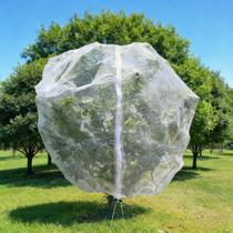 Red de Protección para Árboles Frutales puobao 4x4m con Doble Cierre y Doble Cordón Resistente
