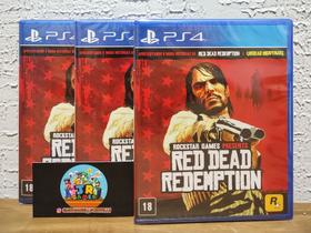 Red Dead Redemption Ps 4 Lacrado Mídia Física