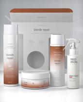 Red Iron Caixa Kit Blonde Repair 3+1 Red Iron Caixa Kit Blonde Repair 3+1