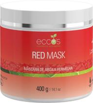 Red Mask - Máscara de Argila Vermelha 400g Eccos