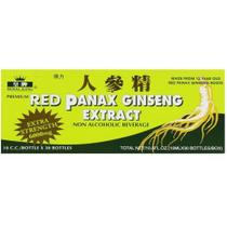 Red Panax Ginseng sem álcool 30 frascos da Ginseng Products (pacote com 2)