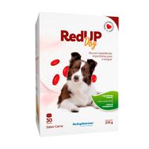 Red up dog 210g com 30 tabletes sabor carne para cães Red up dog 210g com 30 tabletes sabor carne para cães