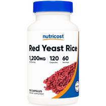 Red Yeast Rice SIMPLES - Arroz de levedura vermelho 1200mg 120 Caps