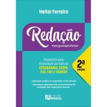 Redação - Repertório para elaboração por bancas (Cesgranrio, CESPE, FCC, FGV e Vunesp) perguntaproh