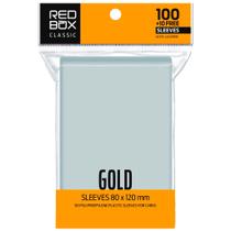 Redbox Classic Sleeve Gold Transparente 100+10 Free Sleeve