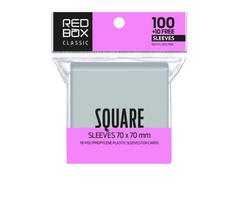 Redbox Classic Sleeves Square 100+10 Free 70x70mm