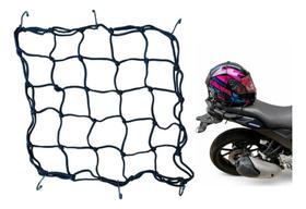 Rede Aranha Elastico Com Gancho De Moto Capacete Bagagem Bau