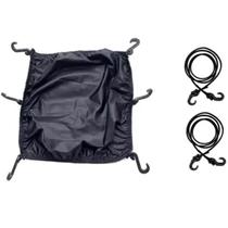 Rede Aranha Fechada Capacete Moto 42x42 + 2 Extensor 1,50 M.