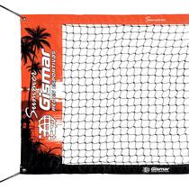 Rede Beach Tennis Oficial Summer Orange - 8,20m x 1,00m - Gismar Redes
