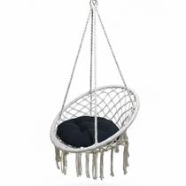 Rede Cadeira Balanço Suspensa Algodao Teto Confortavel Varanda Jardim Quintal Area Lazer Casa Terraço Sacada Rede Cadeira Balanço Suspensa Algodao Teto Confortavel Varanda Jardim Quintal Area Lazer Casa Terraço Sacada