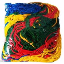 Rede colorida para piscina de bolinhas 1,50 x 1,50