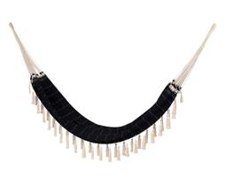 Rede com Tassel Noturna Preta