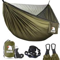 Rede covacure 295 cm Capacidade 350 kg Verde Militar