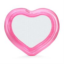 Rede de água FUNBOY Original Clear Heart com flutuador de piscina de malha Rede de água FUNBOY Original Clear Heart com flutuador de piscina de malha