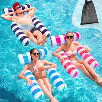 Rede de água inflável Pool Floats MLRYH, pacote com 3 unidades para adultos e crianças