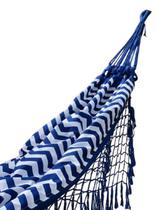 Rede De Algodão Forrada Semi Impermeável - Chevron ul