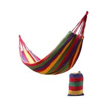 Rede De Algodão Para 2 Pessoas Com Alças Para Árvores Para Jardim, Quintal, Exterior E Interior