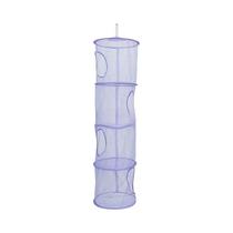 Rede De Armazenamento Dobrável De Pelúcia Para Quarto Infantil Com 4 Compartimentos, Rede Suspensa Rede De Armazenamento Dobrável De Pelúcia Para Quarto Infantil Com 4 Compartimentos, Rede Suspensa
