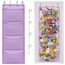 Rede de Armazenamento Honeyera Plush - Roxa - Para Porta Rede de Armazenamento Honeyera Plush - Roxa - Para Porta