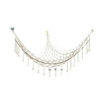 Rede De Armazenamento Para Brinquedos De Pelúcia Em Forma De Triângulo, Rede De Algodão Trançada À