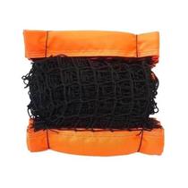 Rede De Beach Tennis Master 1,5X8,2 Metros 4 Faixas Laranja