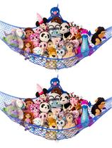 Rede de bichos de pelúcia Lilly's Love Corner Blue, pacote com 2