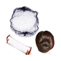 Rede De Cabelo Elástica De 24 Polegadas, 50 Peças, Malha Invisível Para Mulheres, Serviço De