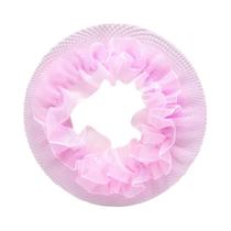 Rede De Cabelo Elástica Para Meninas E Mulheres, Faixa De Cabelo Ajustável Com Cordão Para Dança