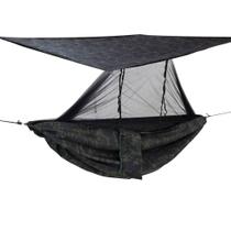 Rede De Camping Com Mosquiteiro E Teto Hidrorepelente