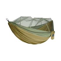 Rede De Camping De Nylon Para Tamanho Duplo E Individual Com Mosquiteiro, Rede De Dormir Portátil