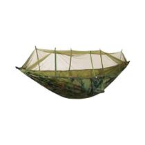 Rede De Camping Para 2 Pessoas Com Mosquiteiro, Cama Suspensa Portátil Para Jardim, Tecido De