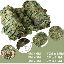 Rede De Camuflagem 10Mx1.5M 4Mx6M Para Treinamento Militar, Caça, Sombreamento E Abrigo Em Rede De Camuflagem 10Mx1.5M 4Mx6M Para Treinamento Militar, Caça, Sombreamento E Abrigo Em