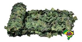 Rede De Camuflagem 3x5 Militar Floresta Malha Acampamento