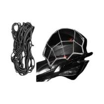 Rede De Carga Para Motocicleta 40x40cm, Organizador De Bagagem Para ATV, Refletiva - NONE