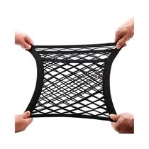 Rede De Carga Para Motocicleta De Camada Dupla 10x11 Polegadas Com Ganchos Para Armazenamento De